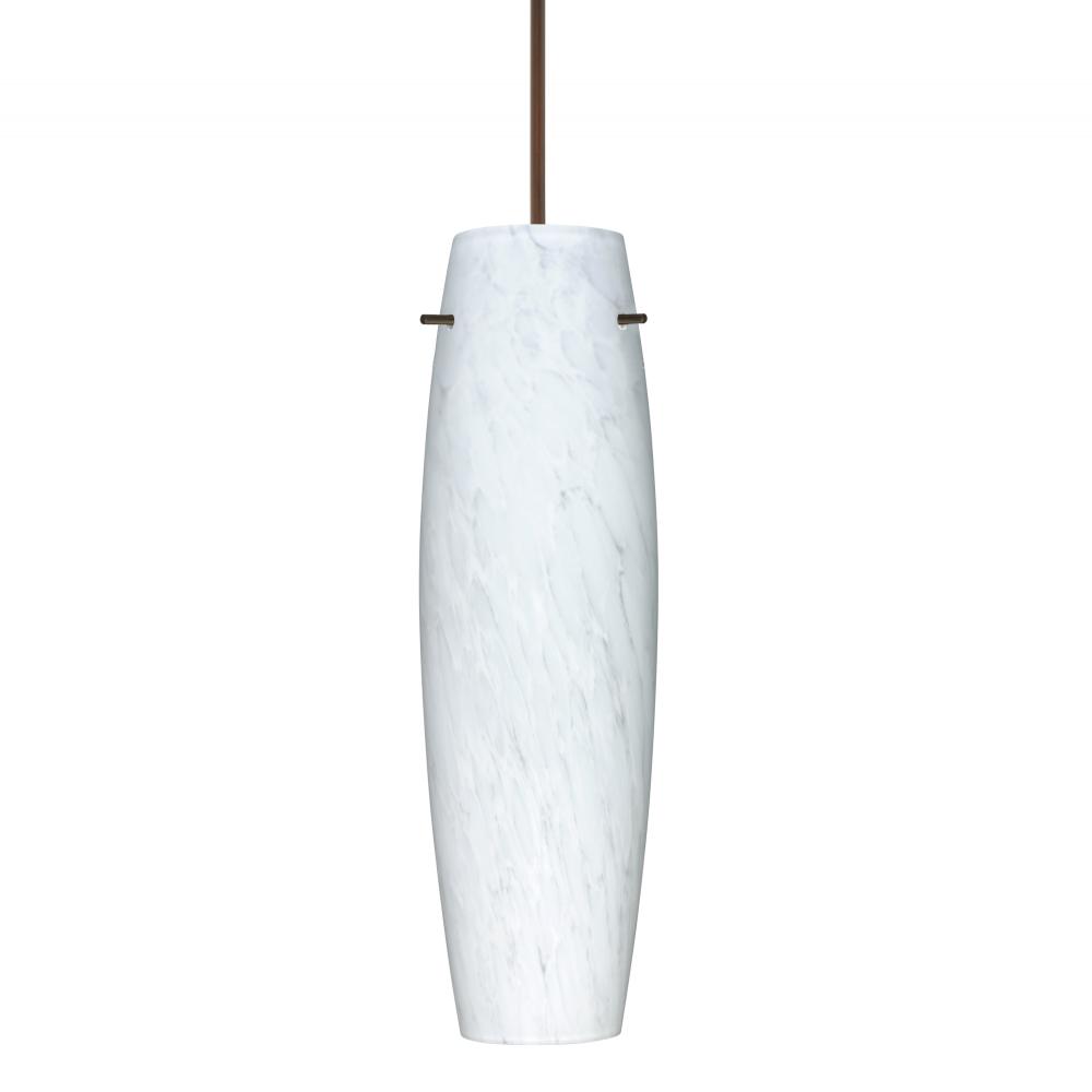 Besa Tu Tu Pendant, Carrera, Bronze, 1x50W Halogen, 15Ft Cord