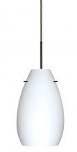 Besa Lighting 1JC-412607-BR - Besa Pera 9 Pendant Bronze Opal Matte 1x100W Medium Base