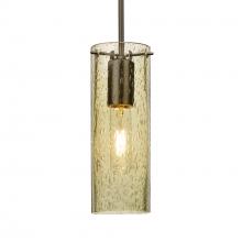 Besa Lighting 1JC-JUNI10GD-BR-L - Besa, Juni 10 Cord Pendant, Gold Bubble, Bronze, 1x60W Medium Base, 15Ft. Cord