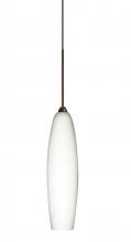 Besa Lighting 1XC-439507-BR - Besa Pendant Zumi Bronze Opal Matte 1x35W Halogen