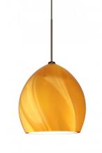 Besa Lighting 1XP-1716HN-BR - Besa Pendant Sprite Bronze Honey 1x50W Halogen