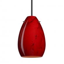 Besa Lighting B-1713MA-BK - Besa Pendant for Multiport Canopy Pera 6, Black Finish, Magma 1x50W Candelabra