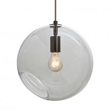 Besa Lighting J-MAESTRO12CL-BR-L - Besa, Maestro 12 Cord Pendant for Multiport Canopy for Mulitport Canopy, Clear, Bronz