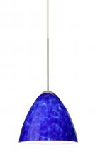 Besa Lighting RXP-177986-SN - Besa Pendant Mia Satin Nickel Blue Cloud 1x50W Halogen