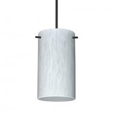 Besa Lighting RXP-440419-BK-L - Besa Stilo 7 Pendant Black Carrera 1x50W Halogen, 15Ft. Cord