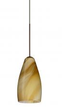 Besa Lighting RXP-7198HN-BR - Besa Pendant Karli Bronze Honey 1x50W Halogen