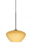 Besa Lighting X-5410VM-BR - Besa Pendant For Multiport Canopy Peri Bronze Vanilla Matte 1x50W Halogen