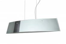 Besa Lighting LS4-4455MR-PN - Besa Pendant Silhouette 36 Polished Nickel Mirror/Frost 4x40W G9