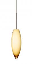 Besa Lighting RXP-4096VG-BR - Besa Pendant Juliette Bronze Vanilla Glossy 1x35W Halogen