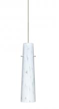 Besa Lighting XP-567419-SN - Besa Camino Pendant Satin Nickel Carrera 1x50W Halogen