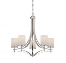 Savoy House 1-330-5-SN - Colton 5-Light Chandelier in Satin Nickel