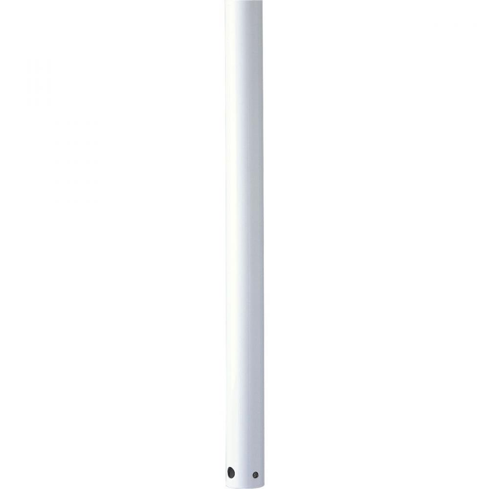 60-Inch Accessory Ceiling Fan Downrod Satin White