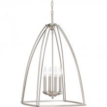 Progress P3787-09 - Tally Collection Four-Light Foyer Pendant