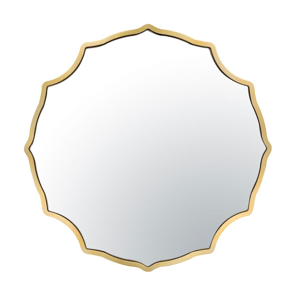 Not Baroque - en 30-in Mirror - Gold