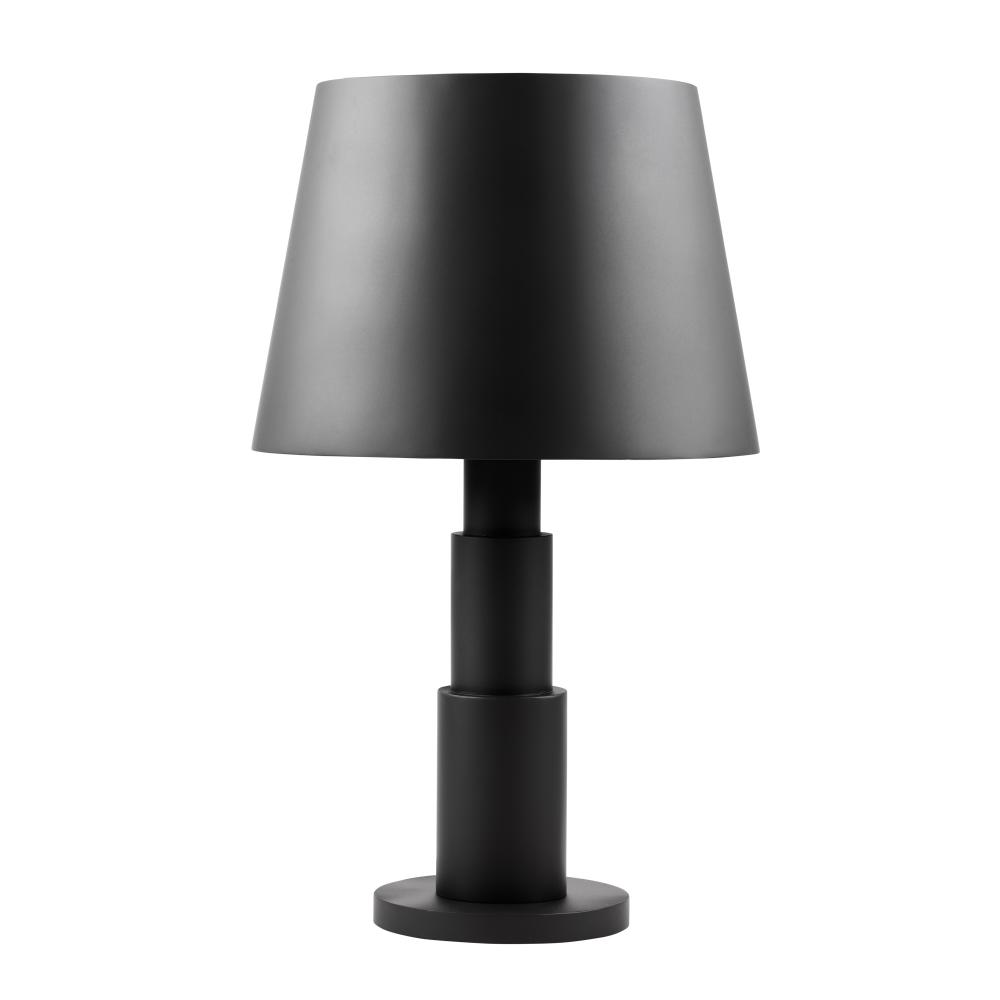 Giustino 3-Lt Table Lamp - Matte Black