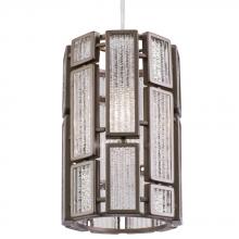 Varaluz 255M01NB - Harlowe 1-Lt Mini Pendant - New Bronze