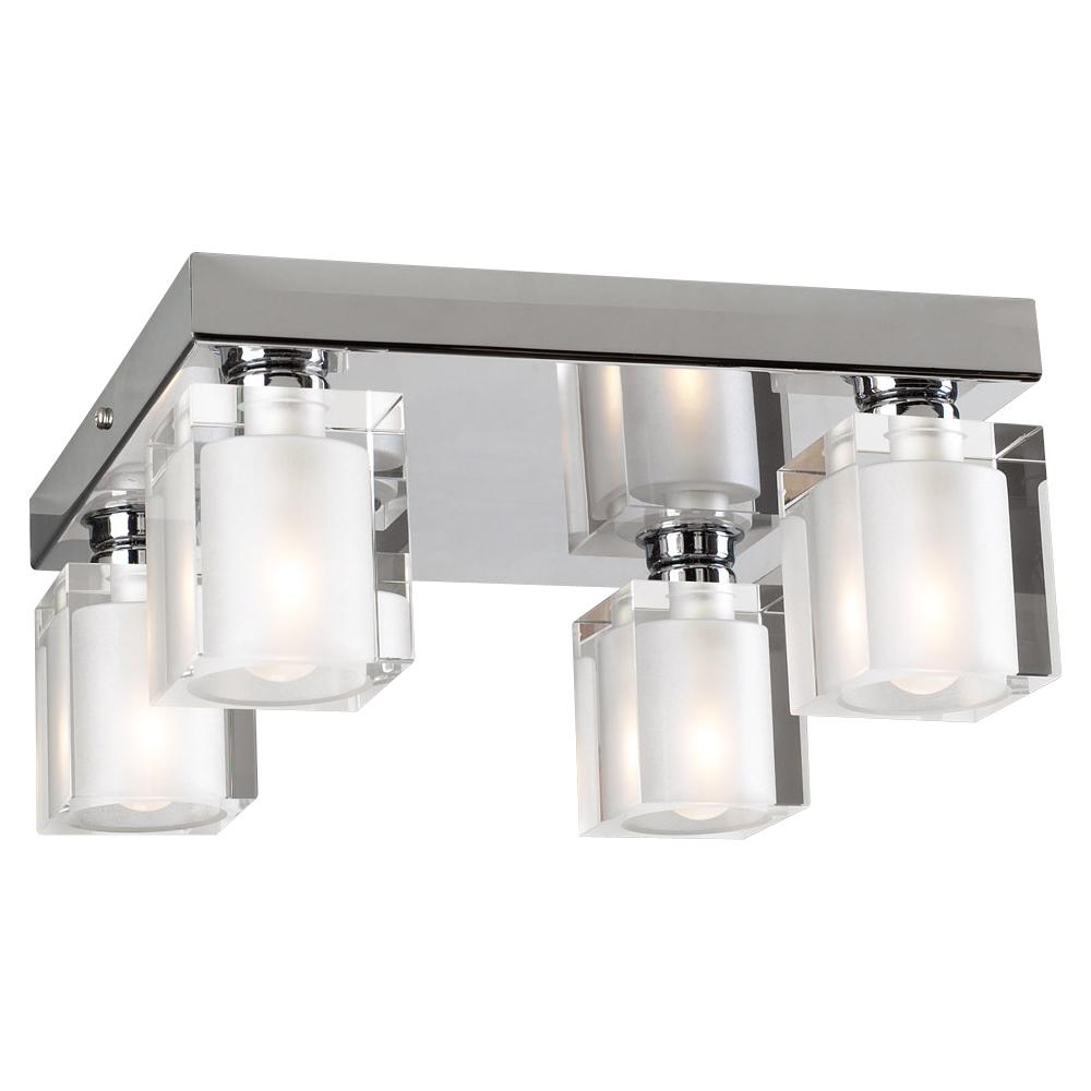 4 Light Ceiling Light Glacier Collection 3486 PC