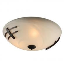 PLC Lighting 14875 ORB - 3 Light Ceiling Light Antasia Collection 14875 ORB