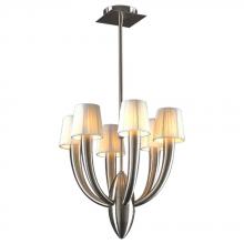 PLC Lighting 21076 SN - PLC 6 Light Chandelier Sahara Collection 21076 SN