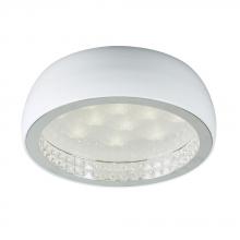 PLC Lighting 91108WH - 1 Single ceiling light from the Briolette collection