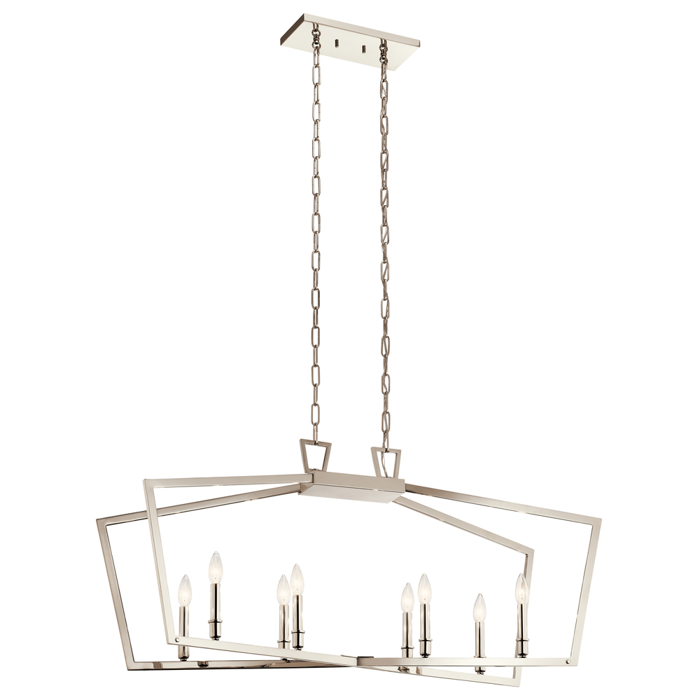 Linear Chandelier 8Lt