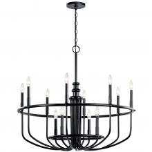 Kichler 52305BK - Chandelier 12Lt