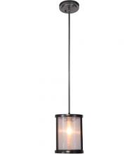 Craftmade 36791-MBK - Danbury 1 Light Mini Pendant in Matte Black