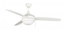 Craftmade PHA52W3 - 52" Phaze 3 in White w/ White Blades