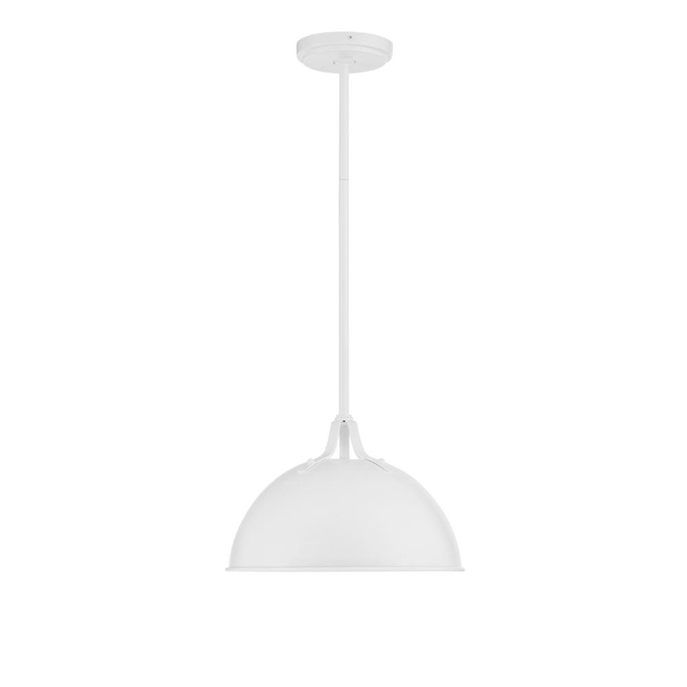 Soto 1 Light White Mini Pendant