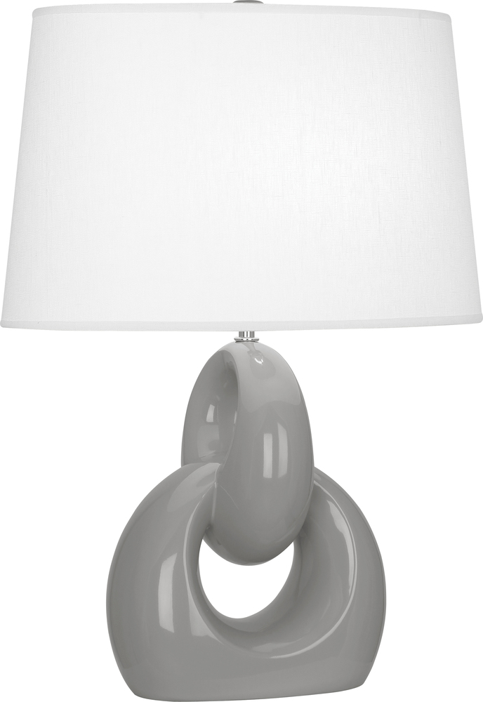 Smokey Taupe Fusion Table Lamp