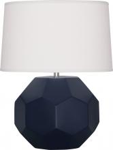 Robert Abbey MMB02 - Matte Midnight Blue Franklin Accent Lamp