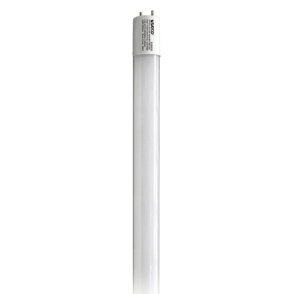 14 Watt T8 LED; 4Ft; 5000K; Medium Bi Pin base; 50000 Average rated hours; 1800 Lumens; Type B;