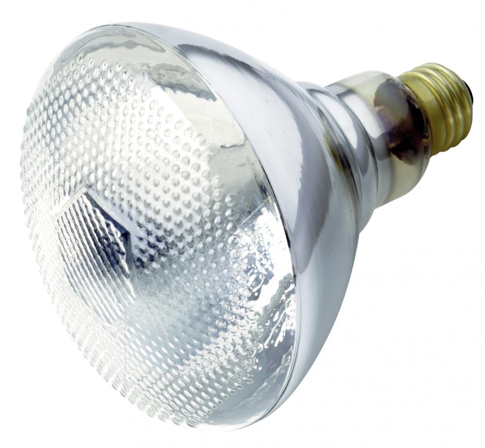 175 Watt BR38 Incandescent; Clear Heat; 5000 Average rated hours; Medium base; 120 Volt