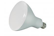 Satco Products Inc. S9634 - 11.5 Watt; LED BR40; 2700K; 103 deg. Beam Angle; Medium base; 120 Volt; Dimmable