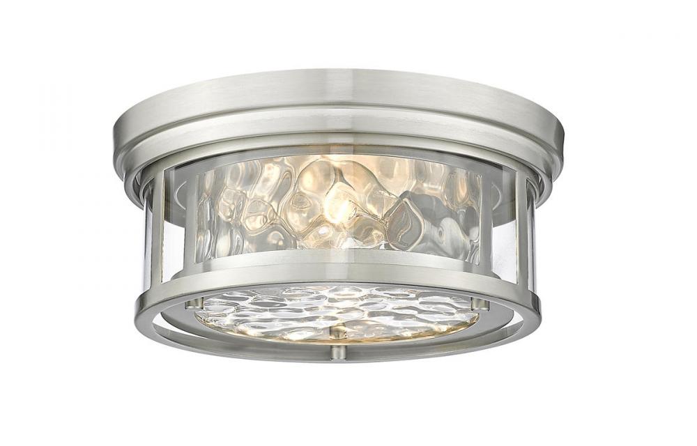 2 Light Flush Mount