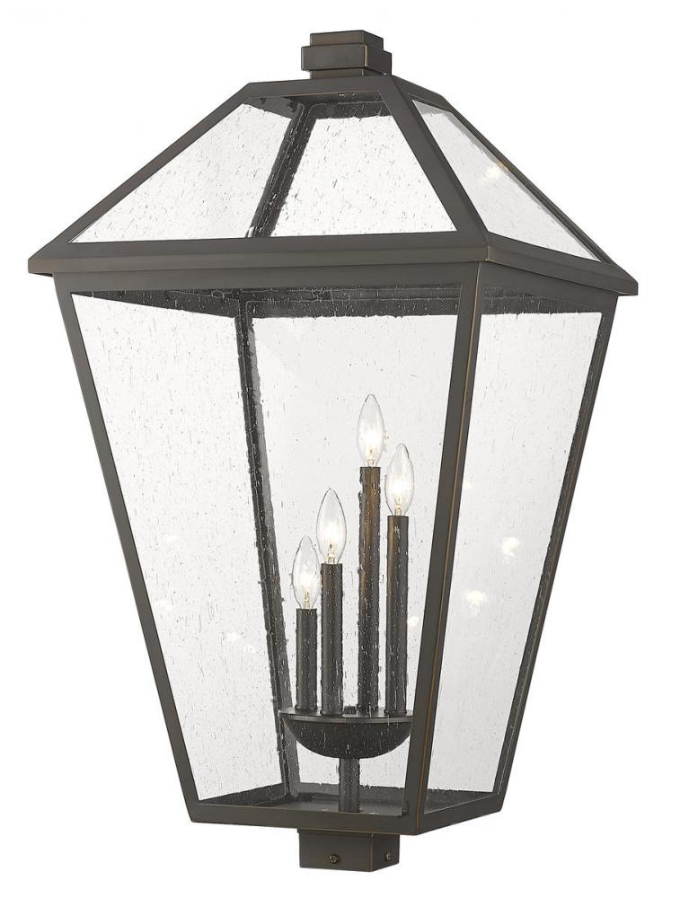 4 Light Outdoor Post Mount Fixture