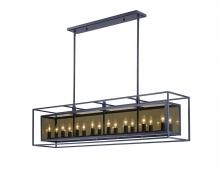 Z-Lite 802-56L-MC - 16 Light Linear Chandelier