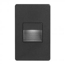 Dainolite DLEDW-200-BK - Black Rectangle Indoor/Out 3W Wall L