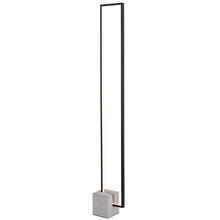 Dainolite FLN-LEDF55-MB - 34W Floor Lamp Black With Concrete Base