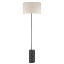 Dainolite FTY-551F-MB-BG - 1LT Incandescent Floor Lamp, MB w/ BG Shade