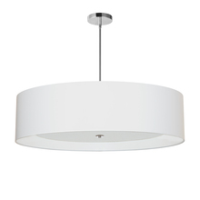 Dainolite HEL-344P-PC-WH - 4LT Helena Pendant PC, WH w/WH Diffuser