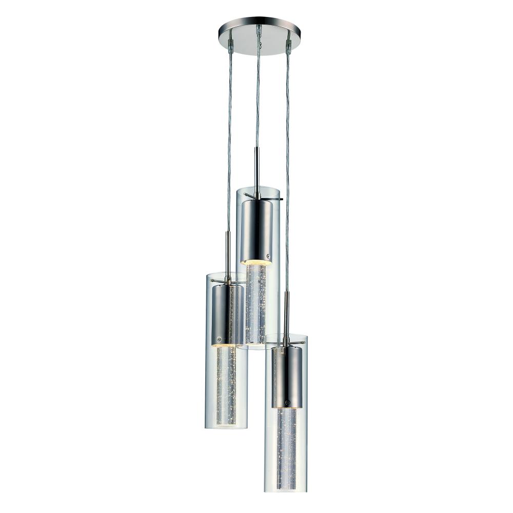 Vanderpool 3-Shade, Varying Height Pendant