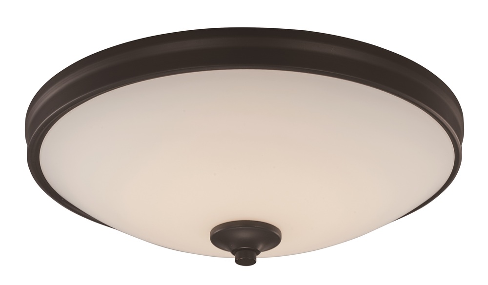 LED FLUSH ETCHED WH OPAL 15"-R