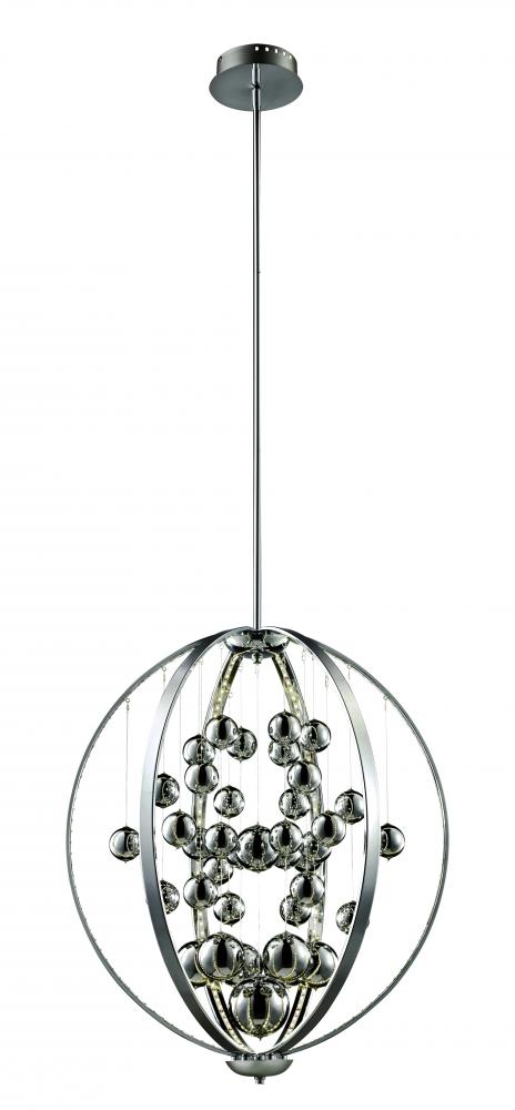 1 LED PENDANT-PC GLOBES-LG