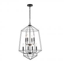 Trans Globe 11488 BK - Journey Chandeliers Black