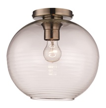 Trans Globe 15410 AB - 1LT FLUSH LILY CLEAR-AB