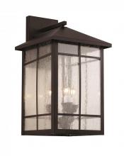 Trans Globe 40342 ROB - 3LT WALL LANTERN-LG-SQUARE PAN