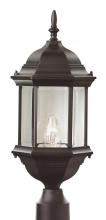 Trans Globe 4352 BK - Josephine 23" Postmount Lantern