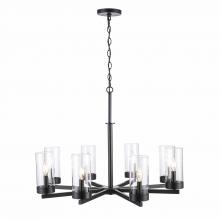 Trans Globe 71738 BK - Meadowlark Chandeliers Black