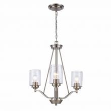 Trans Globe 80525-3 BN - Mod Pod Chandeliers Brushed Nickel